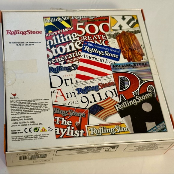 Cardinal Rolling Stone 300-Piece Puzzle 18”x24” Family Fun & Collectible - Picture 7 of 15